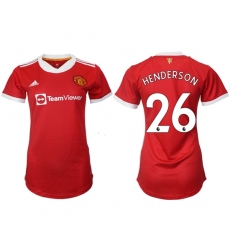Women Manchester United Soccer Jerseys 004