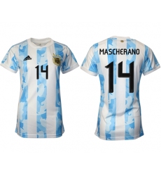 Women Argentina Soccer Jerseys 005