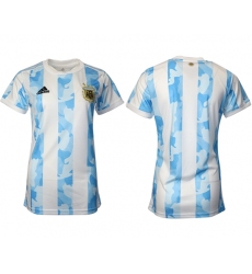 Women Argentina Soccer Jerseys 013