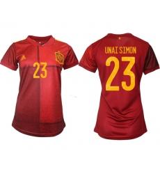 Women Spain Soccer Jerseys 002