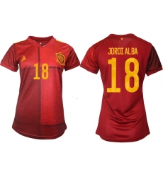 Women Spain Soccer Jerseys 005