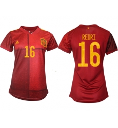 Women Spain Soccer Jerseys 006