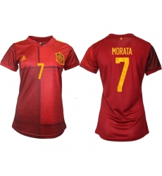 Women Spain Soccer Jerseys 010
