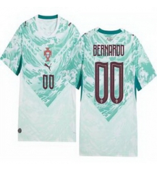 Women 00 Portugal Replica Custom Long Sleeve Away Jersey 1 Women 00 Portugal Replica Custom Long Sleeve Away Jersey 1