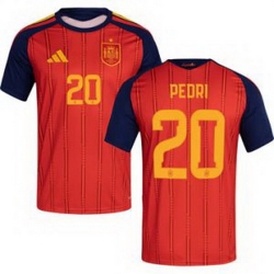 Women 20 Spain Pedri World Cup 2026 Away Replica Jersey   1