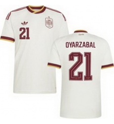 Women 21 Spain Mikel Oyarzabal World Cup 2026 Away Replica Jersey 2 Women 21 Spain Mikel Oyarzabal World Cup 2026 Away Replica Jersey 2