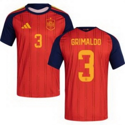 Women 3 Spain Alejandro Grimaldo World Cup 2026 Away Replica Jersey   1