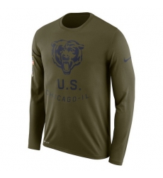 Chicago Bears Men Long T Shirt 003