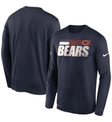 Chicago Bears Men Long T Shirt 017