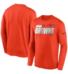 Cleveland Browns Men Long T Shirt 010