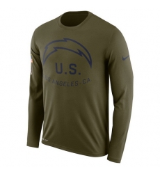Los Angeles Chargers Men Long T Shirt 002