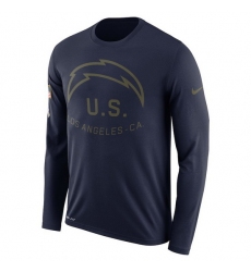 Los Angeles Chargers Men Long T Shirt 003