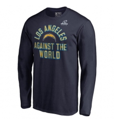 Los Angeles Chargers Men Long T Shirt 010