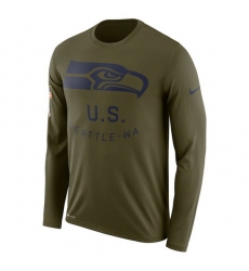 Seattle Seahawks Men Long T Shirt 003