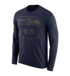 Seattle Seahawks Men Long T Shirt 004