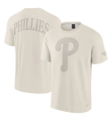 Men Fanatics Cream Philadelphia Phillies Elements Iconic T Shirt