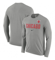 Chicago Bulls Men Long T Shirt 001