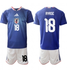 Japan 2026 FIFA World Cup Soccer Jersey Blue #18 AYASE Japan 2026 FIFA World Cup Soccer Jersey Blue #18 AYASE