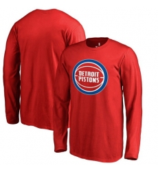 Detroit Pistons Men Long T Shirt 003