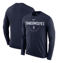 Minnesota Timberwolves Men Long T Shirt 005
