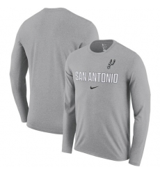 San Antonio Spurs Men Long T Shirt 001