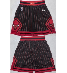 Men Chicago Bulls Black 2026 Shorts 005 Men Chicago Bulls Black 2026 Shorts 005