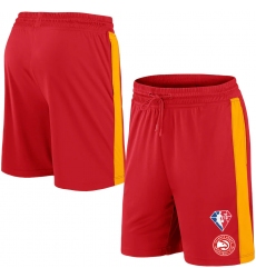 Men Atlanta Hawks Red Shorts