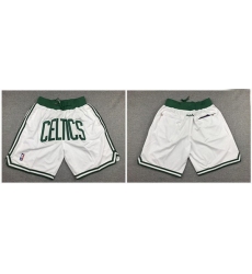 Boston Celtics Basketball Shorts 006