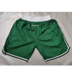 Boston Celtics Basketball Shorts 010
