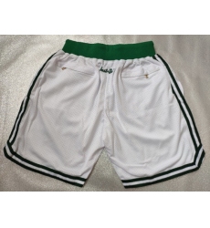 Boston Celtics Basketball Shorts 012