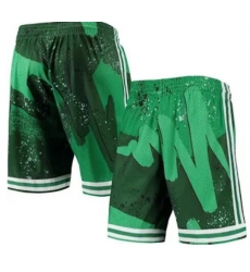 NBA Basketball Green Shorts