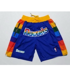 Denver Nuggets Basketball Shorts 006