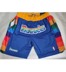 Denver Nuggets Basketball Shorts 008