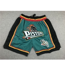 Detroit Pistons Basketball Shorts 002