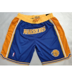Golden State Warriors Basketball Shorts 013
