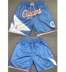 Los Angeles Clippers Basketball Shorts 021