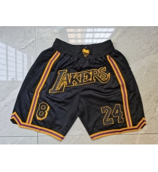 Los Angeles Lakers Basketball Shorts 019