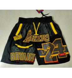 Los Angeles Lakers Basketball Shorts 026