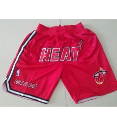 Miami Heat Basketball Shorts 016