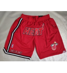 Miami Heat Basketball Shorts 022