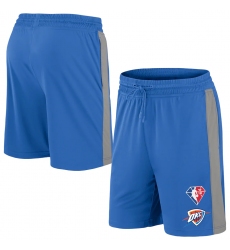 Men Oklahoma City Thunder Blue Shorts