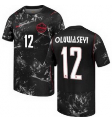 Men 12 Canada Tani Oluwaseyi Replica Away   2