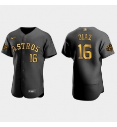 Men Houston Astros Aledmys Diaz 2022 Mlb All Star Game Authentic Black Men Jersey