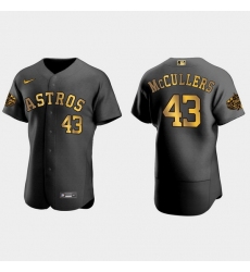 Men Houston Astros Lance Mccullers 2022 Mlb All Star Game Authentic Black Men Jersey