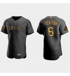 Men Los Angeles Angels Anthony Rendon 2022 Mlb All Star Game Authentic Black Men Jersey