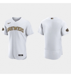 Men Milwaukee Brewers 2022 Mlb All Star Game Authentic White Jersey