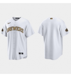Men Milwaukee Brewers 2022 Mlb All Star Game White  Jersey