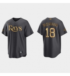 Men Shane Mcclanahan Tampa Bay Rays 2022 Mlb All Star Game Charcoal  Jersey