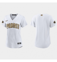 Women San Diego Padres 2022 Mlb All Star Game Replica White Jersey
