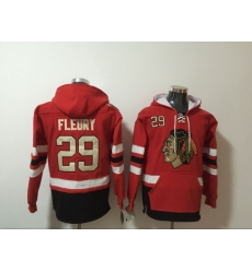 Chicago Blackhawks #29 Bryan Bickell Red NHL Jersey Hoodie